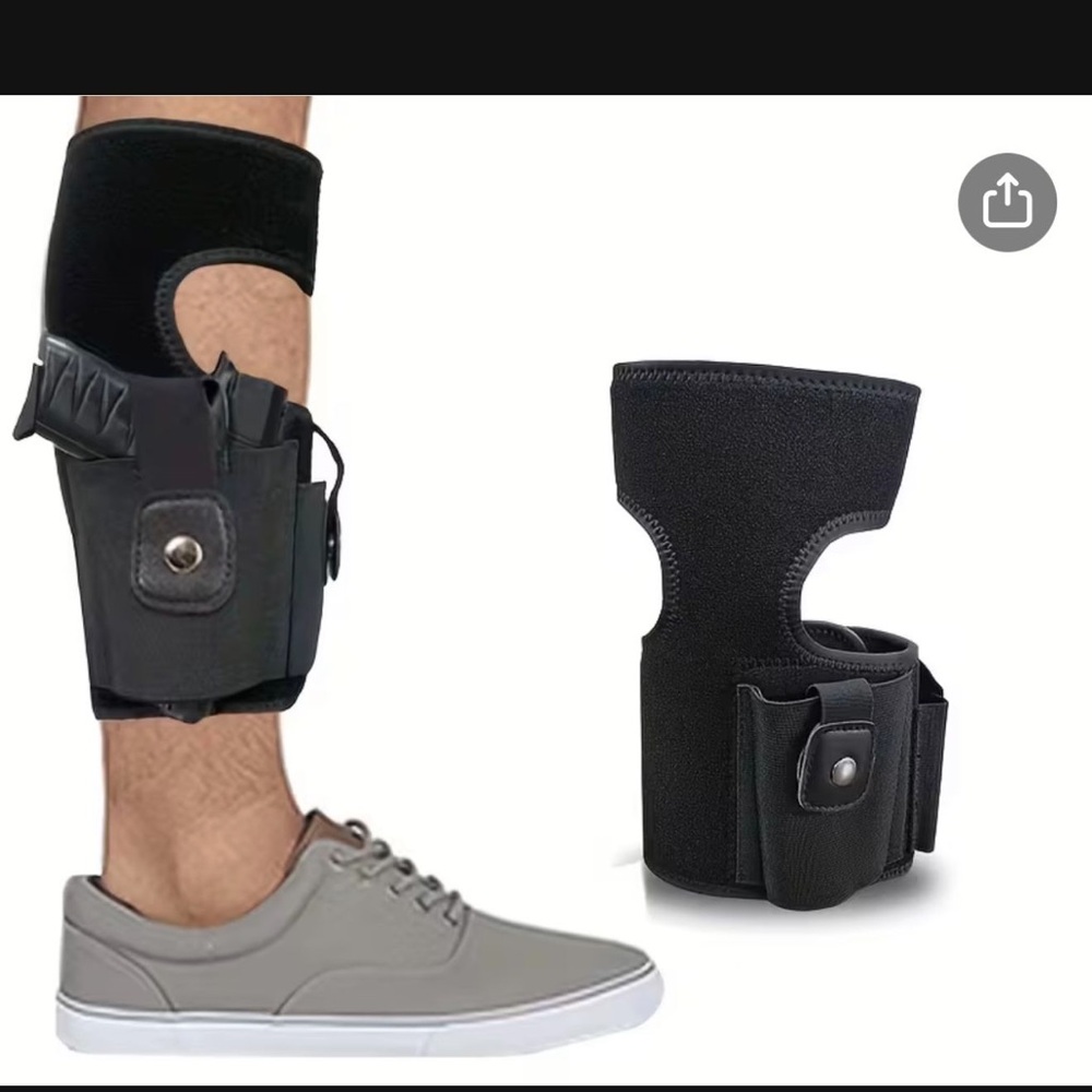 Concealed Carry Ankle Leg Gun Holster Magazine Pouch  Outdoor Hunting Accessorie